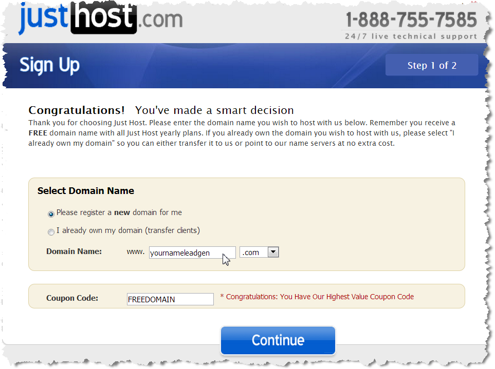 Just Host